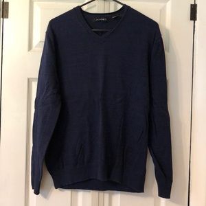 Mens navy blue sweater